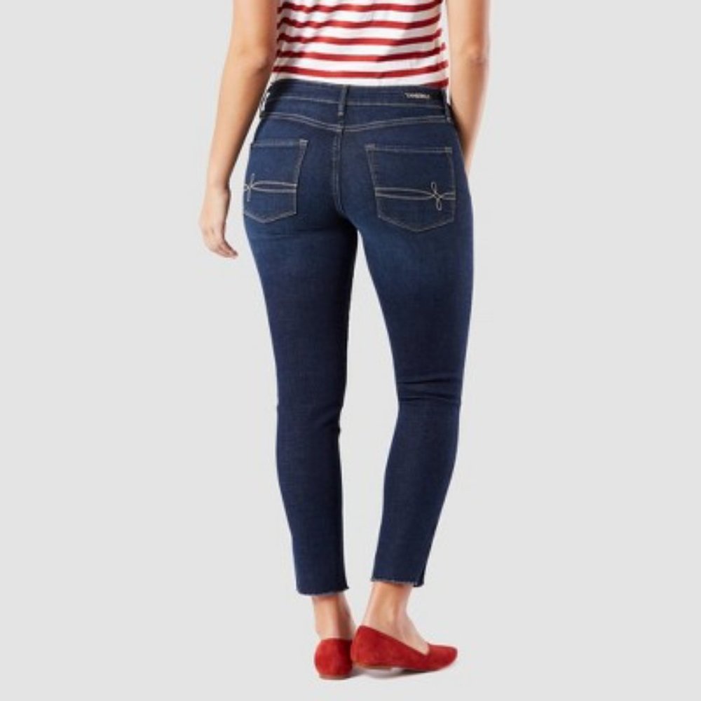🌻 Denizen Levi's Modern Dark Wash Skinny Ankle Length Jeans Size 8